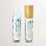 Clean Luxury Essential oil roll on, zenplenish, divine love, roller bottle, quartz, vanilla, bergamot, ylang ylang, sandalwood, jasmine, gardenia, blue lotus, natural fragrance, 24K gold, crystals
