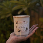 Natural coconut soy wax candle, essential oils, Vanilla Dreamscape, Zenplenish UAE, Vanilla, Neroli, Natural Fragrance, Home